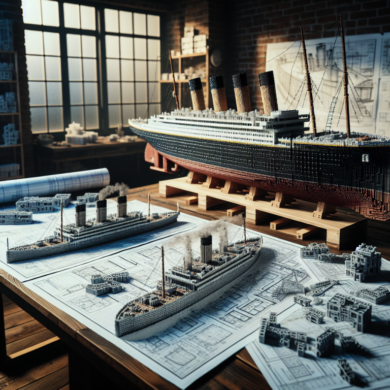 Behind the Bricks: Designing the LEGO Titanic 10294