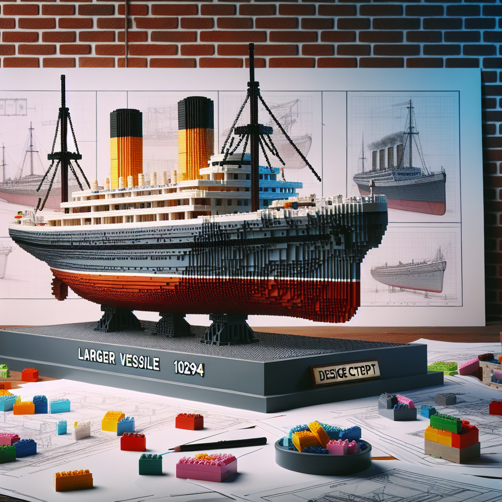 Behind the Bricks: Designing the LEGO Titanic 10294