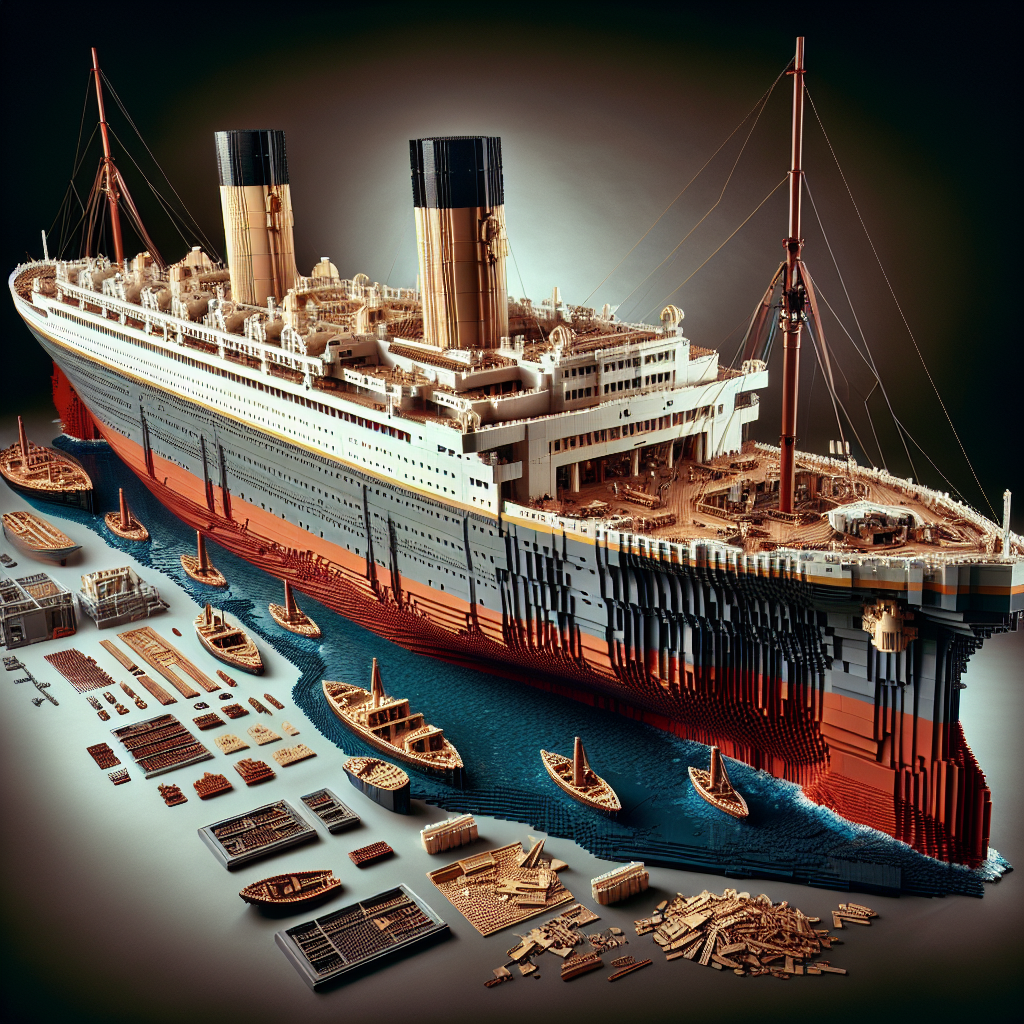 Building Techniques: Mastering the LEGO Titanic 10294