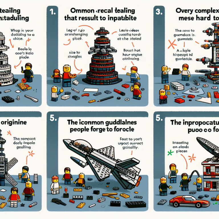 Common Mistakes to Avoid in Your LEGO Ideas Submission