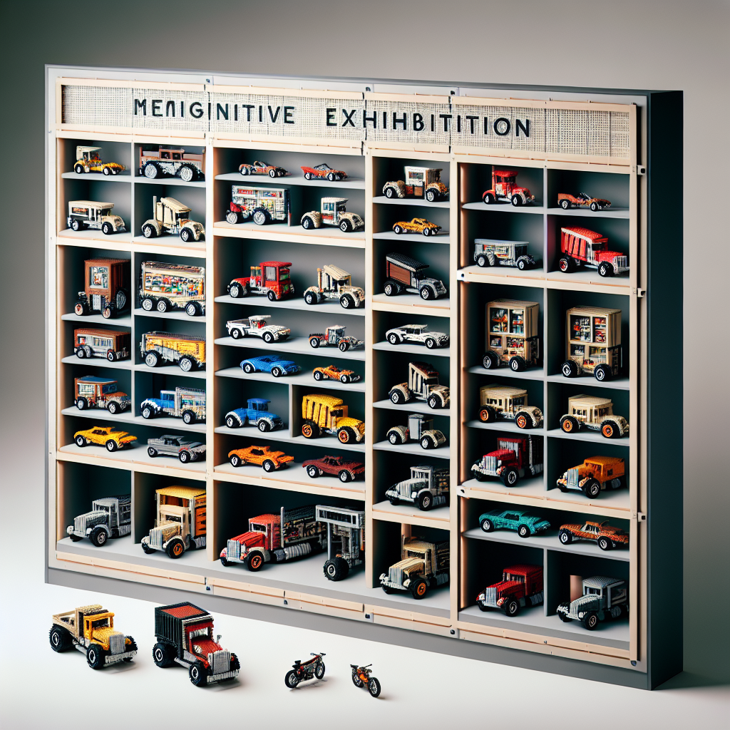 Creative Display Frame Designs for Showcasing LEGO Cars