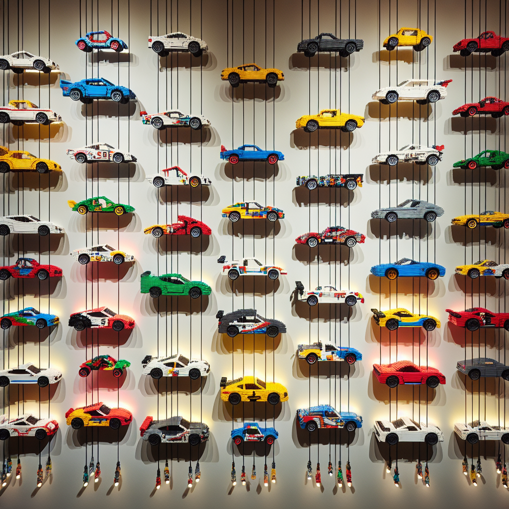 Creative Ways to Display LEGO Cars: Hanging Your Masterpieces on the Wall