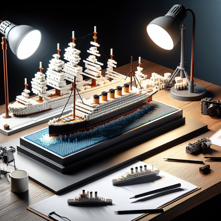 Creative Ways to Display Your LEGO Titanic 10294 Model