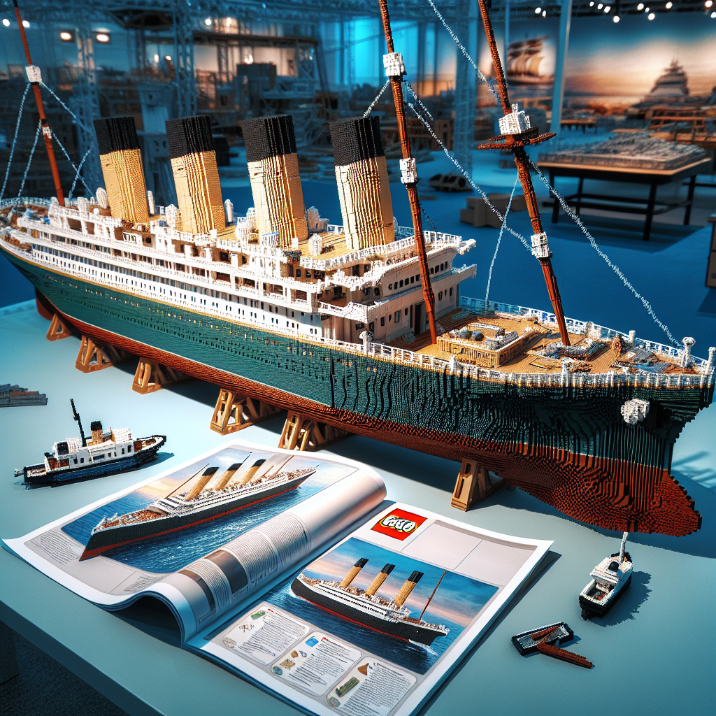 Displaying the Majestic LEGO Titanic 10294: Tips and Tricks