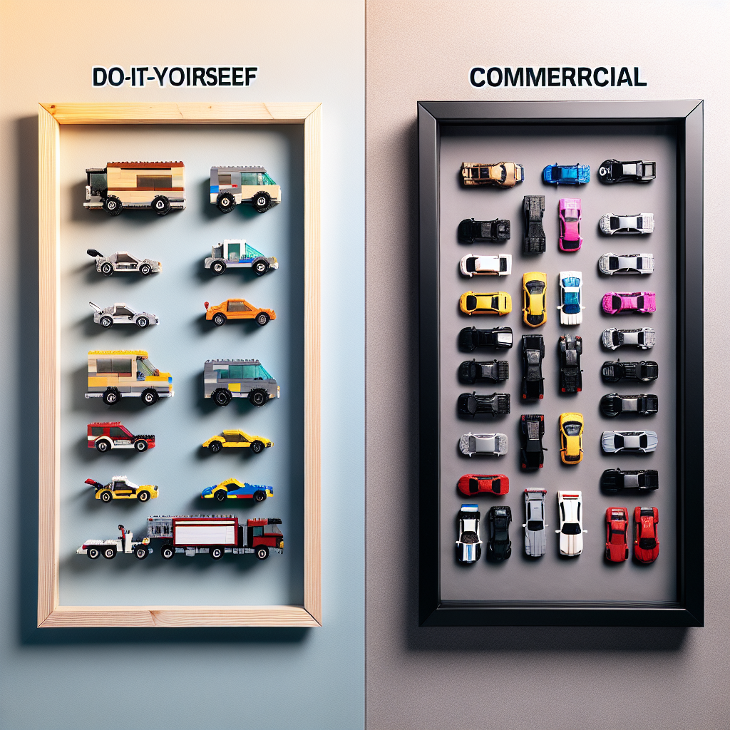 DIY vs. Commercial: Finding the Best Display Frame for LEGO Cars