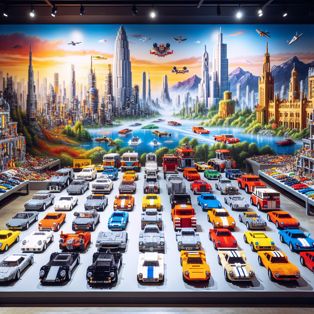 Enhancing Your LEGO Car Display with Backgrounds and Backdrops