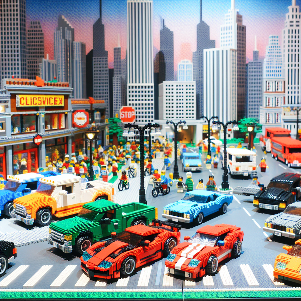 Enhancing Your LEGO Car Display with Backgrounds and Backdrops