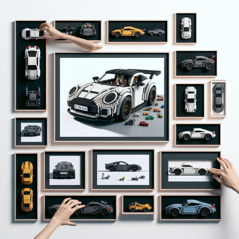 Expert Tips on Building a Gallery Wall with LEGO Car Display Frames