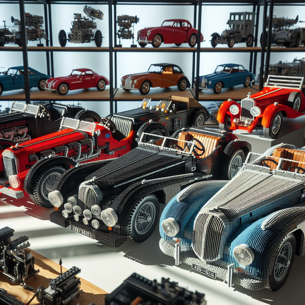 Exploring Classic Car Models in the LEGO Technic Series