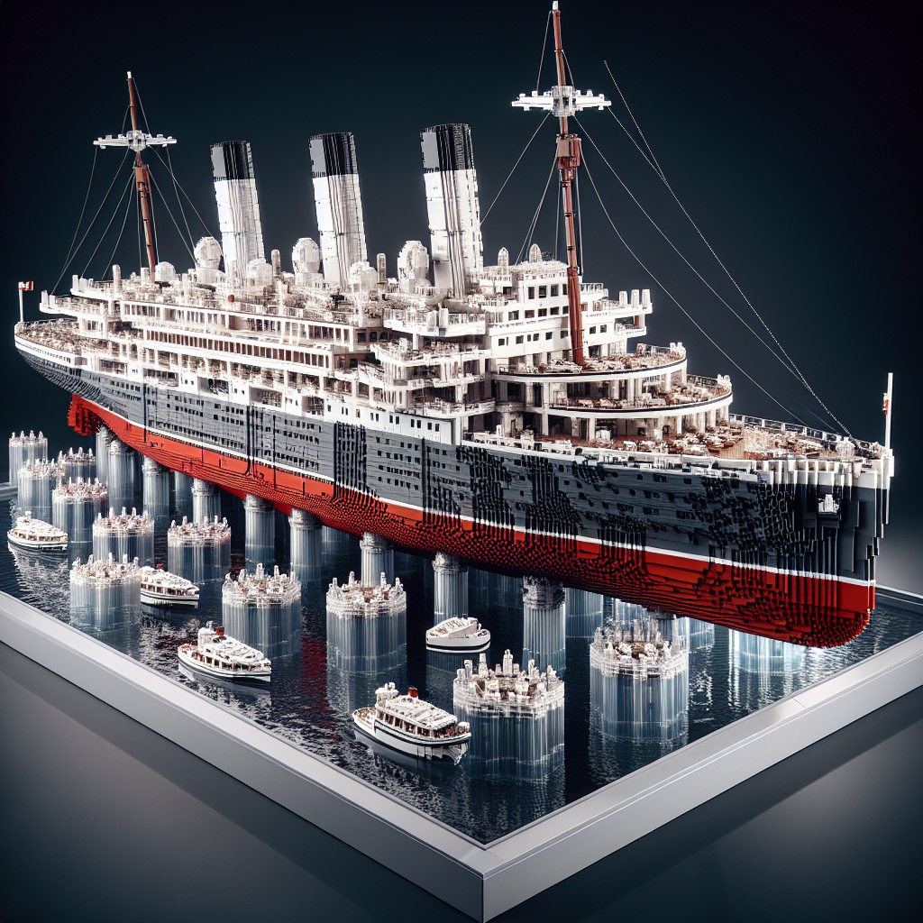 Exploring the Details: A Closer Look at LEGO Titanic 10294