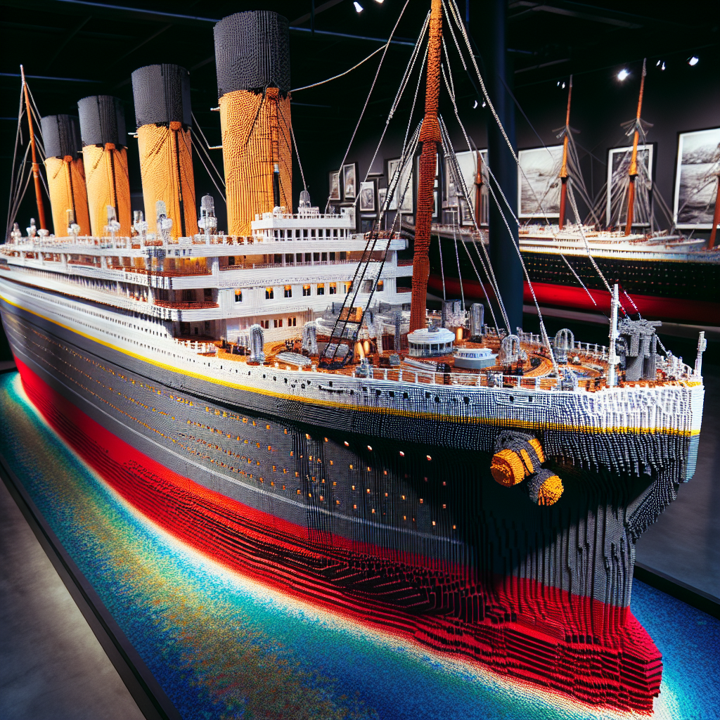 Exploring the Details: In-Depth Look at LEGO Titanic 10294