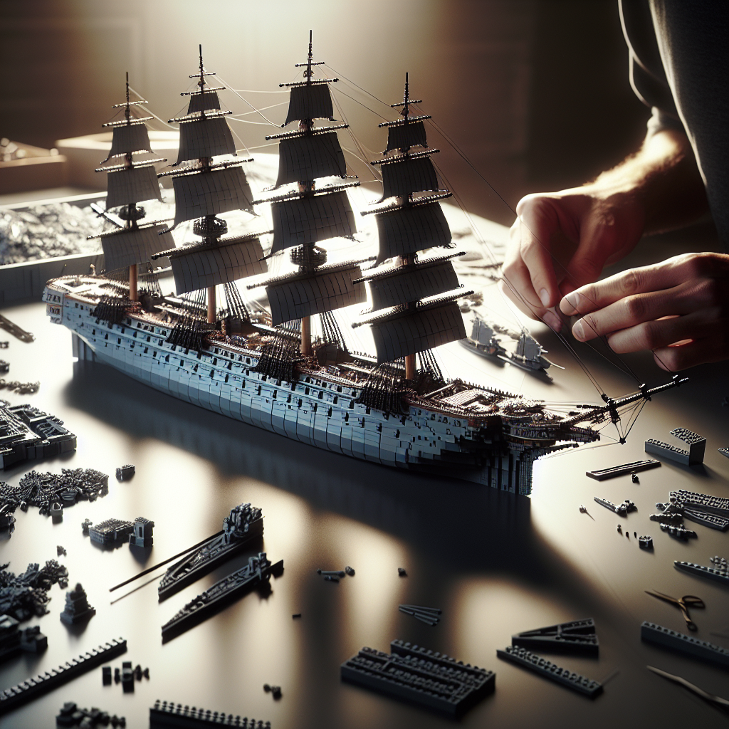 From Box to Masterpiece: Completing LEGO Titanic 10294