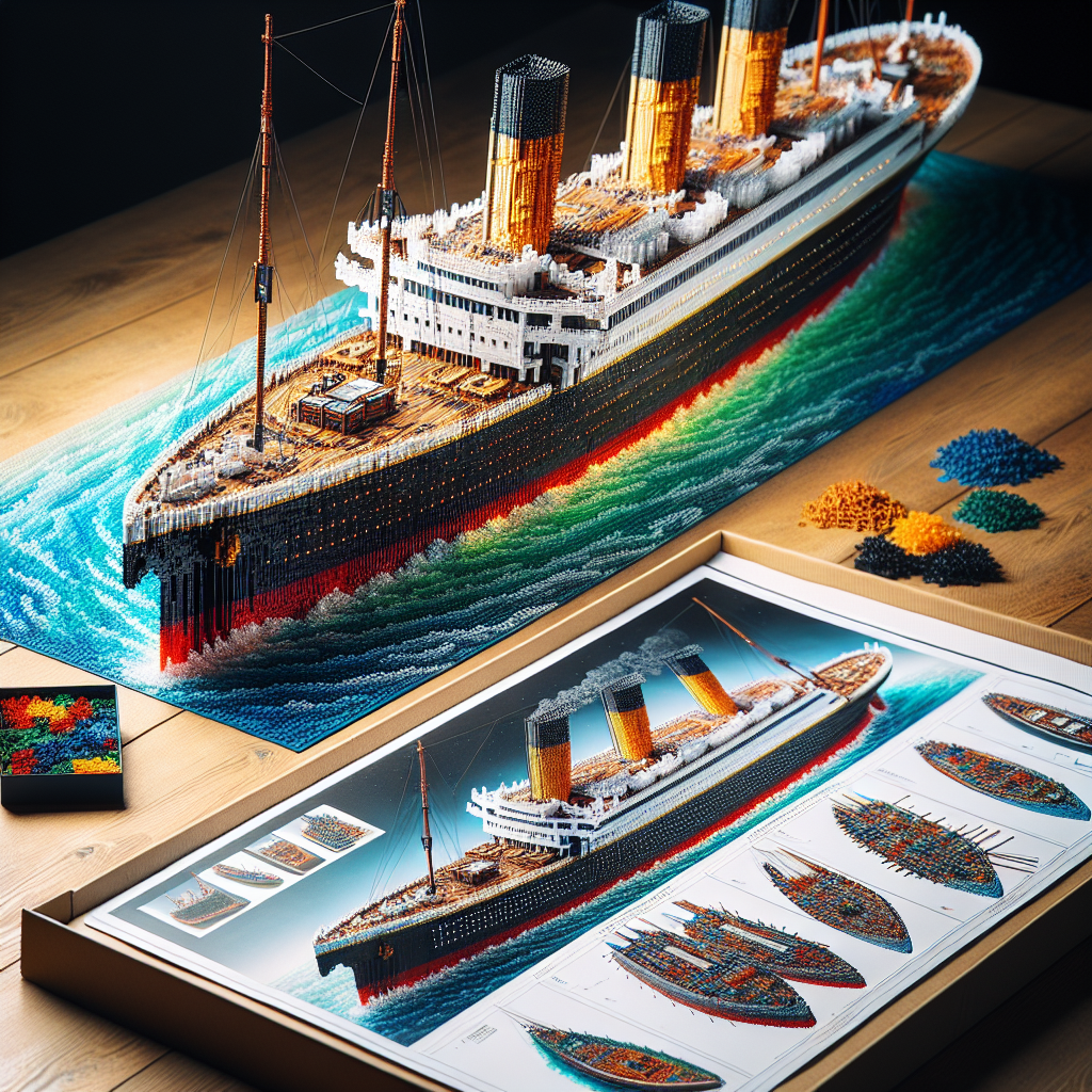 From Box to Masterpiece: Completing the LEGO Titanic 10294