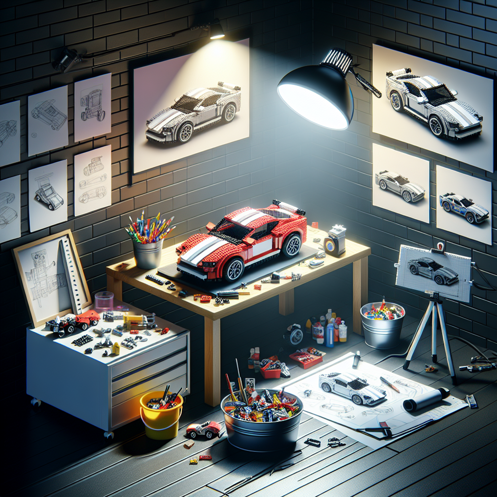 From Concept to Creation: Designing Custom LEGO Car Display Frames