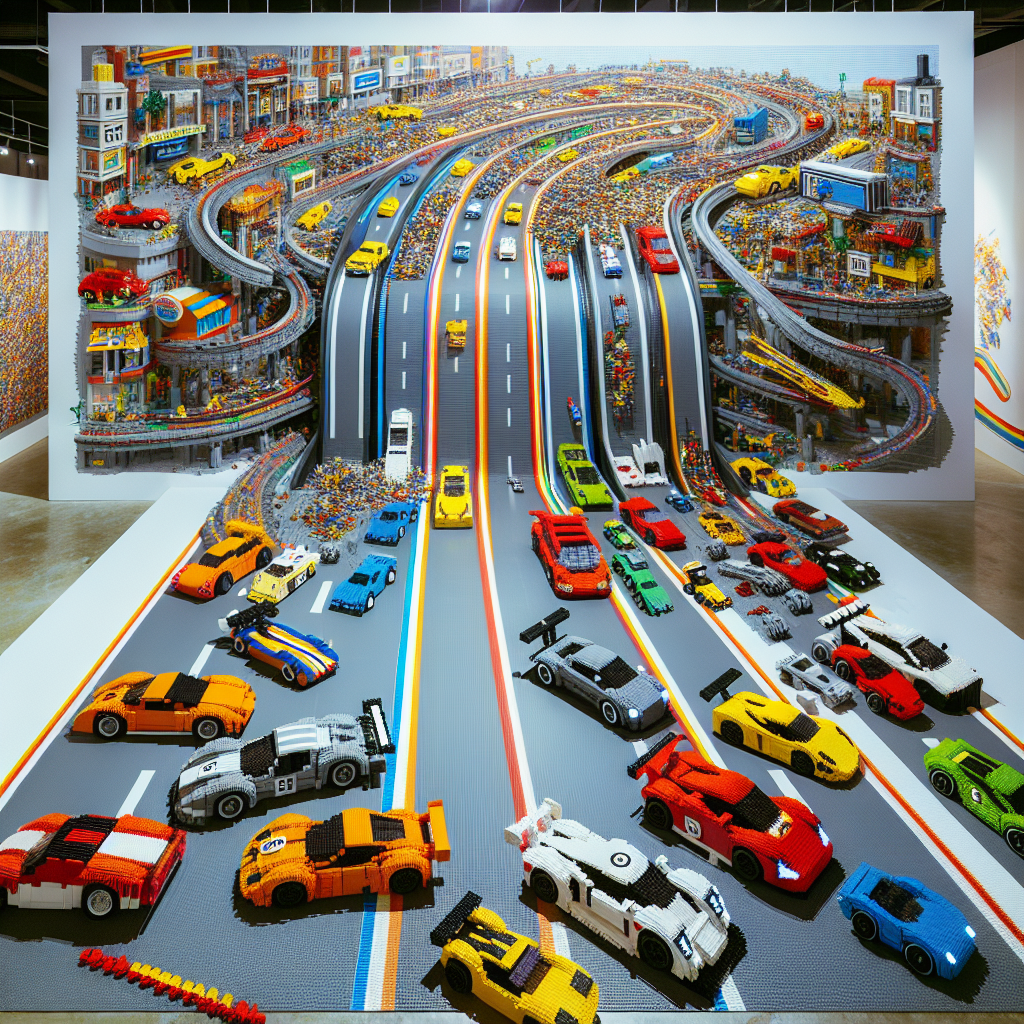 From Table to Wall: How to Showcase LEGO Cars Creatively