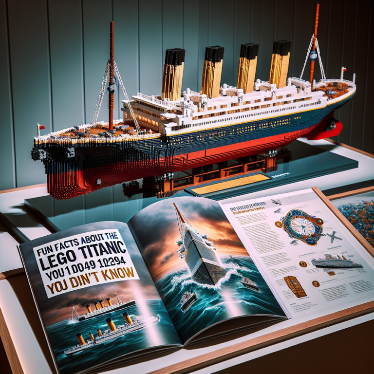 Fun Facts About the LEGO Titanic 10294 You Didn't Know