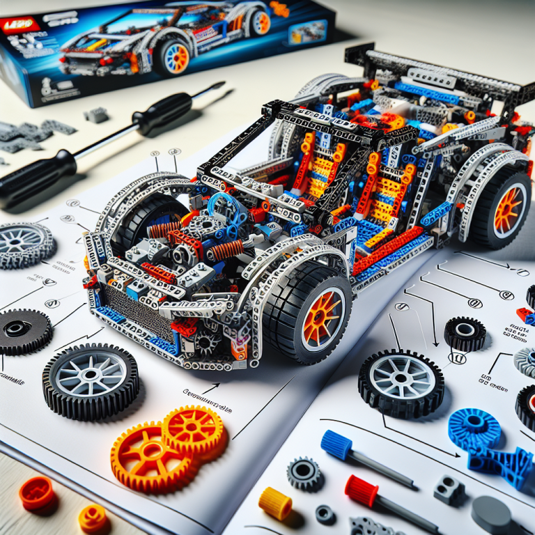 Hidden Features and Details in LEGO Technic Cars