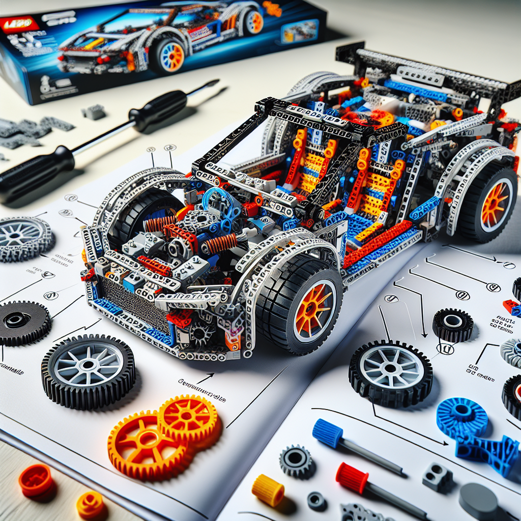 Hidden Features and Details in LEGO Technic Cars