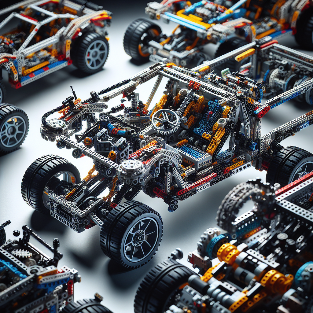 Hidden Features and Details in LEGO Technic Cars