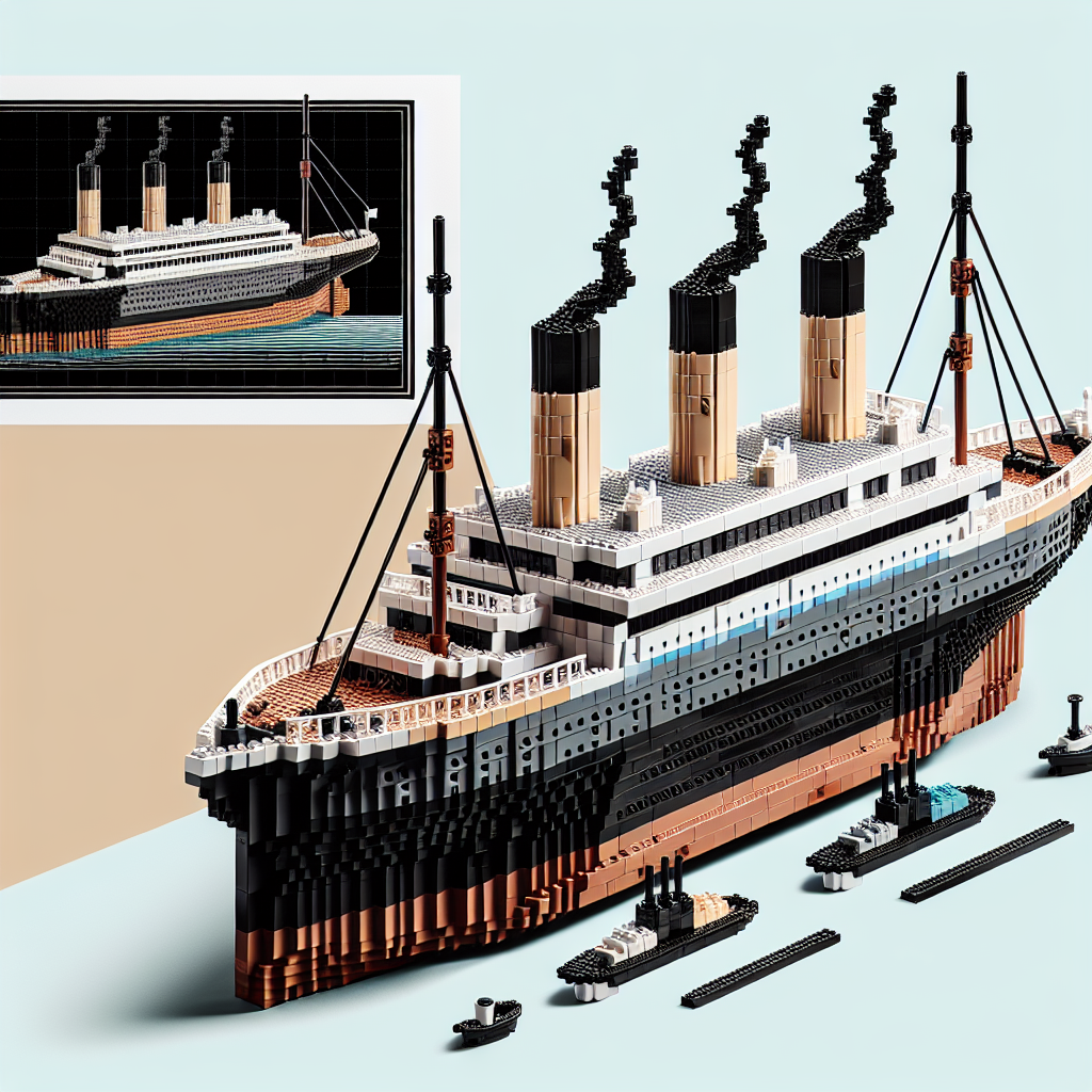 How LEGO Titanic 10294 Captures the Essence of the Original Ship