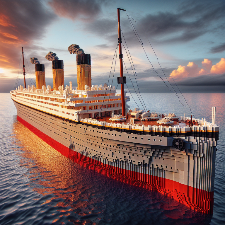 How the LEGO Titanic 10294 Honors the Legacy of the RMS Titanic