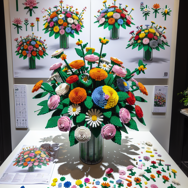 How to Build and Display the Stunning LEGO 10280 Flower Bouquet