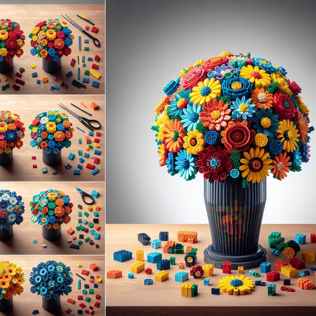 How to Build and Display the Stunning LEGO 10280 Flower Bouquet