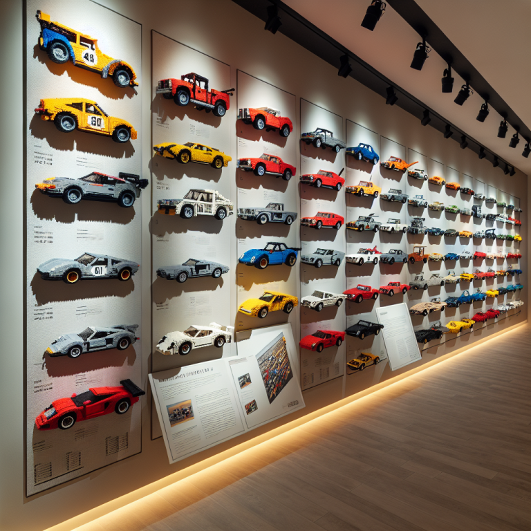 How to Create a Stunning LEGO Car Wall Display in Your Home