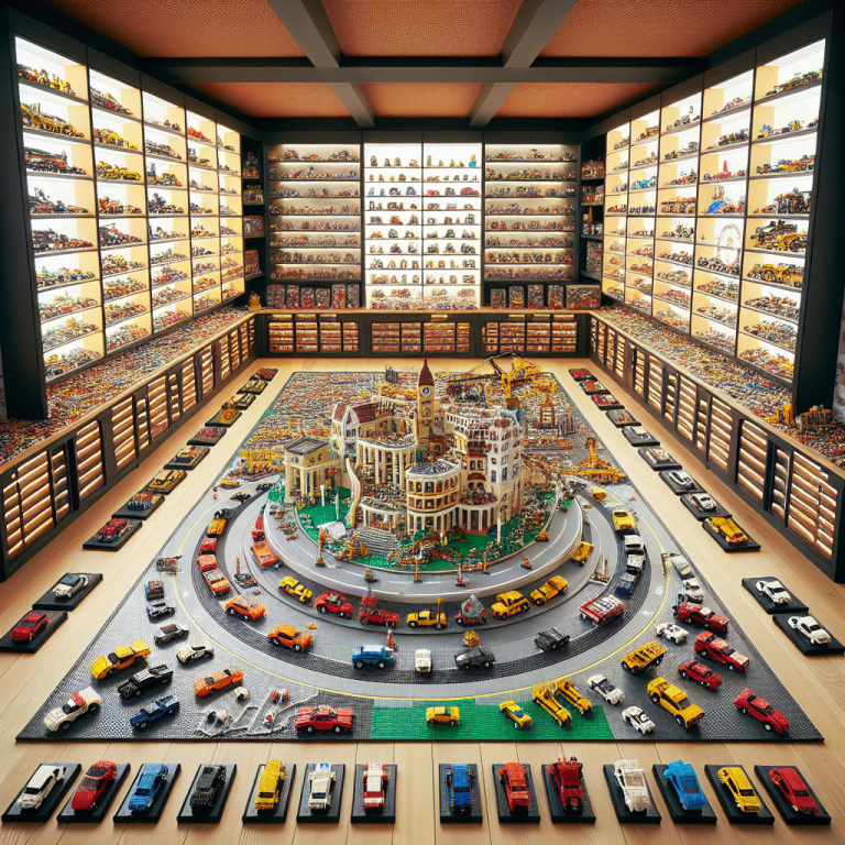 How to Incorporate Display Frames into Your LEGO Car Room Decor