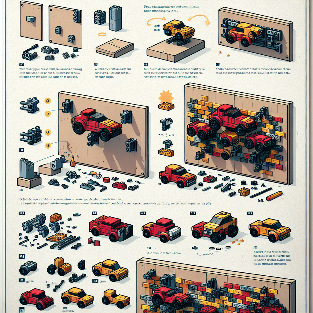 How to Securely Mount LEGO Cars on the Wall: A DIY Guide