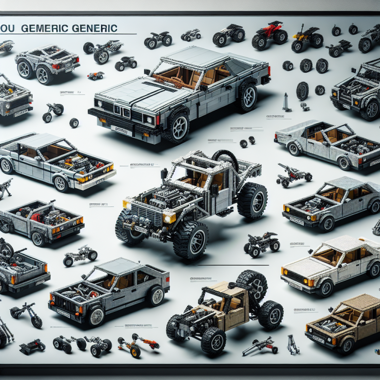 In-Depth Review: The Most Popular LEGO Technic Car Models