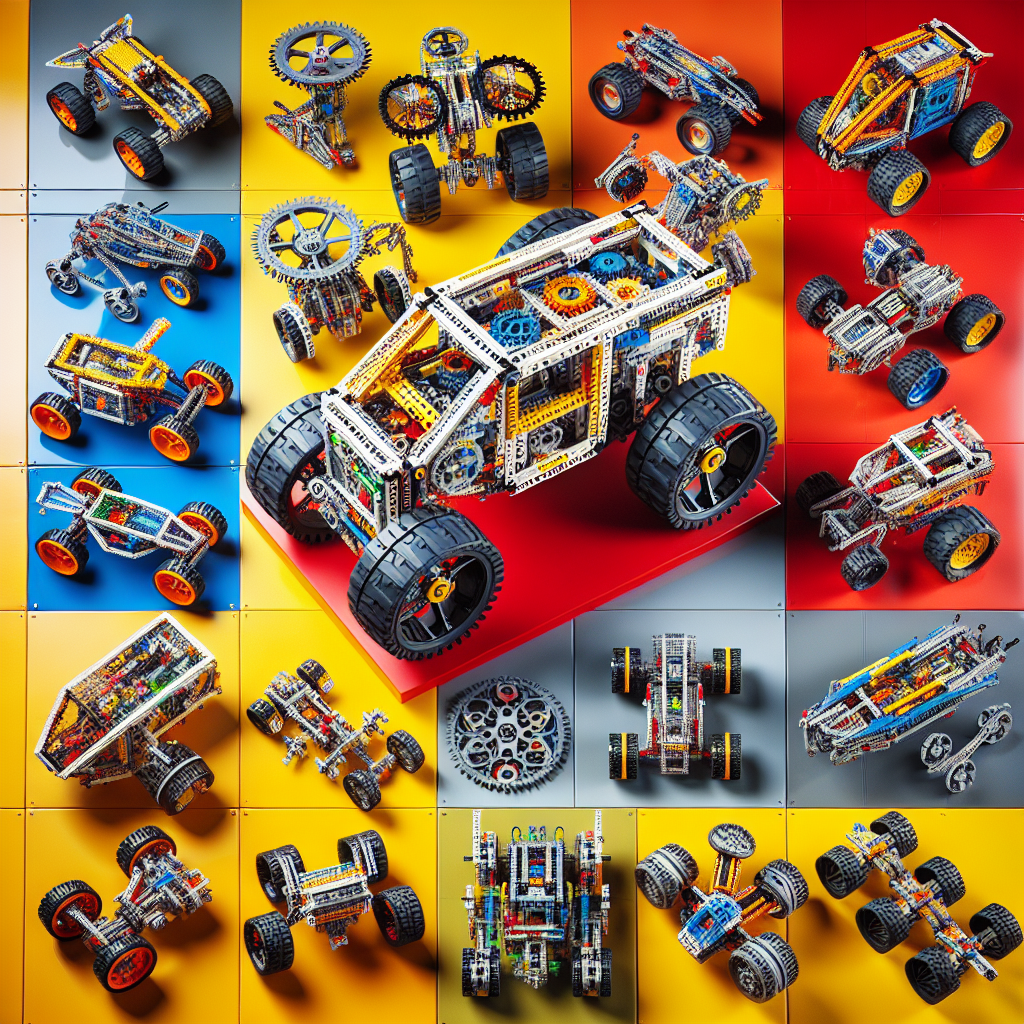 Innovative Mechanical Designs in the LEGO Technic Series