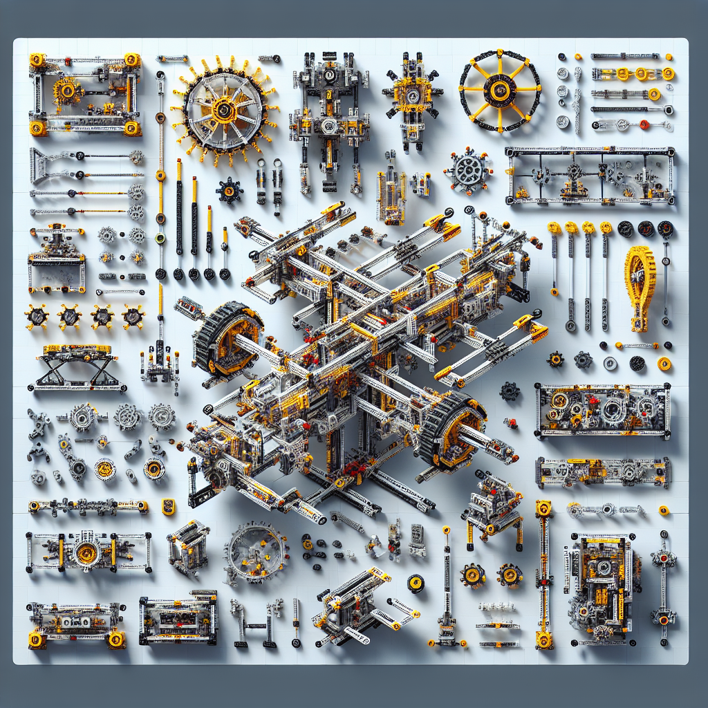 Innovative Mechanical Designs in the LEGO Technic Series