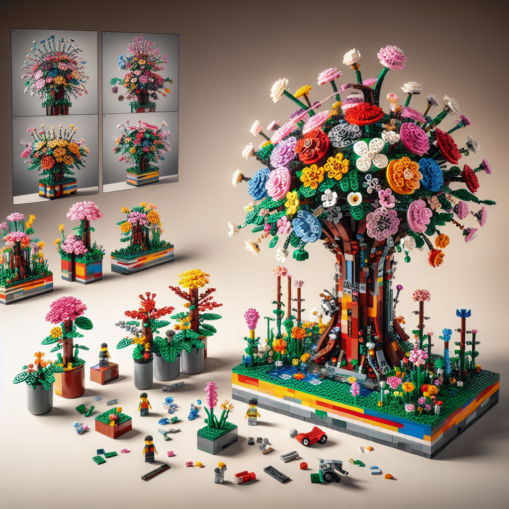 LEGO 10280 Flower Bouquet: Creative Ideas for Customizing Your Set