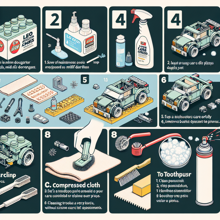 Maintaining Your LEGO Car Display: Cleaning and Care Tips