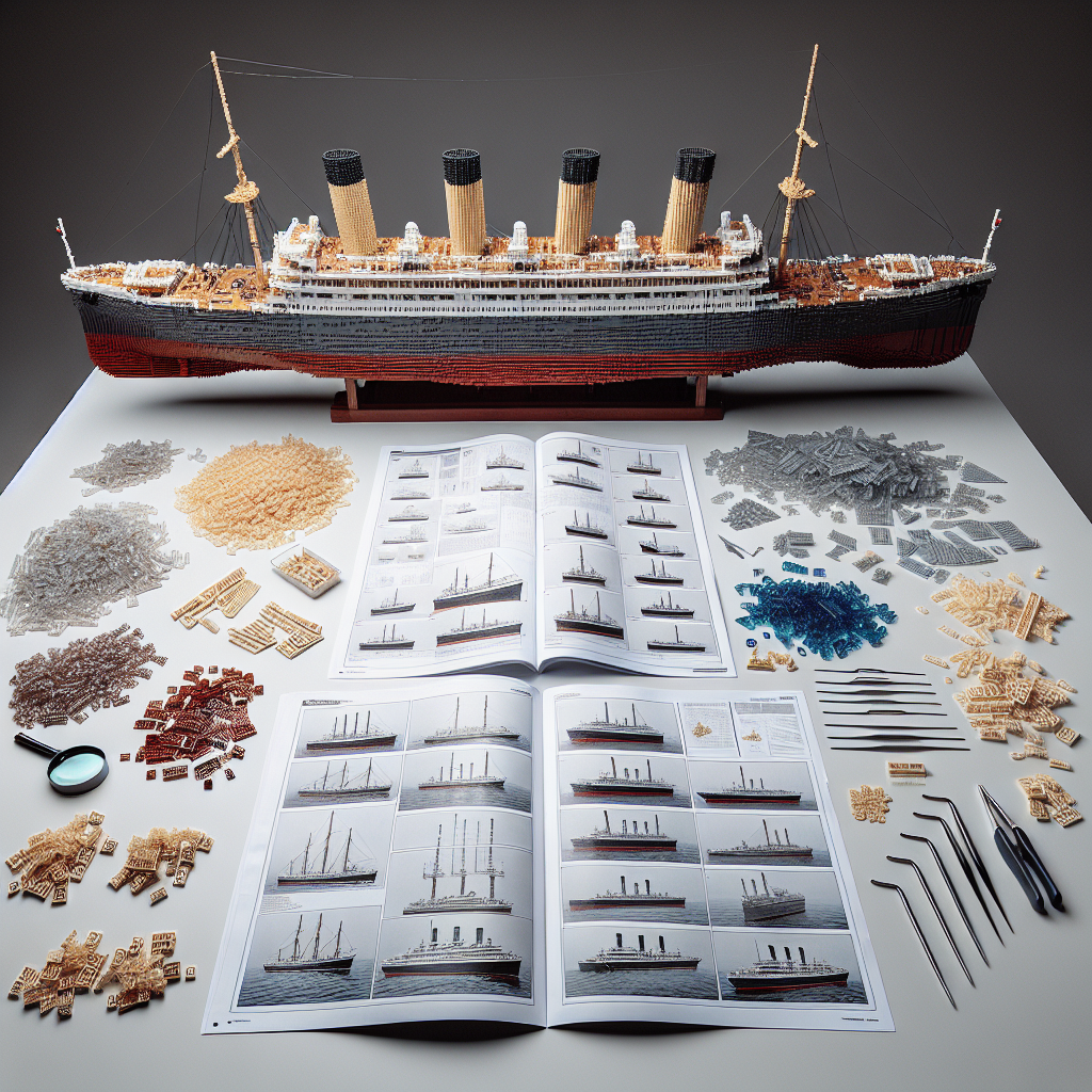 Mastering the Build: Techniques for LEGO Titanic 10294