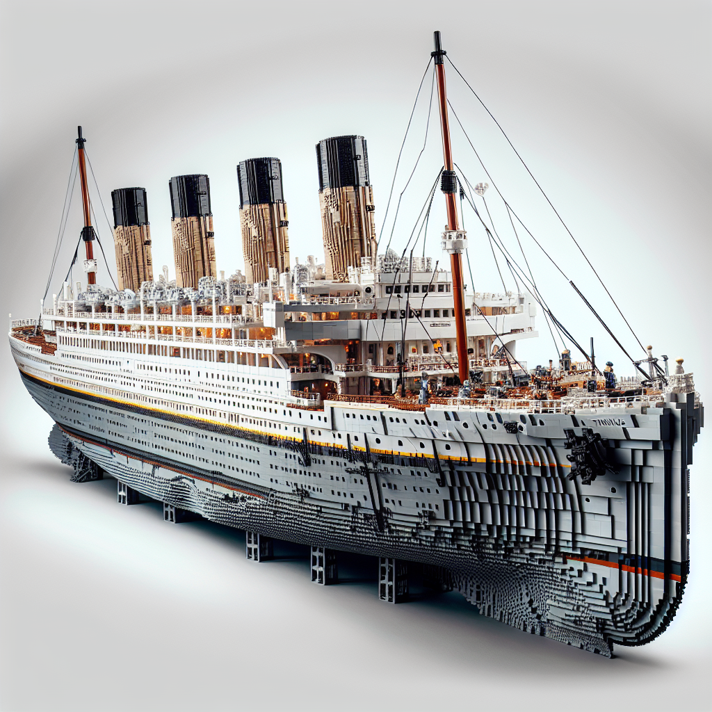 Mastering the Build: Techniques for LEGO Titanic 10294