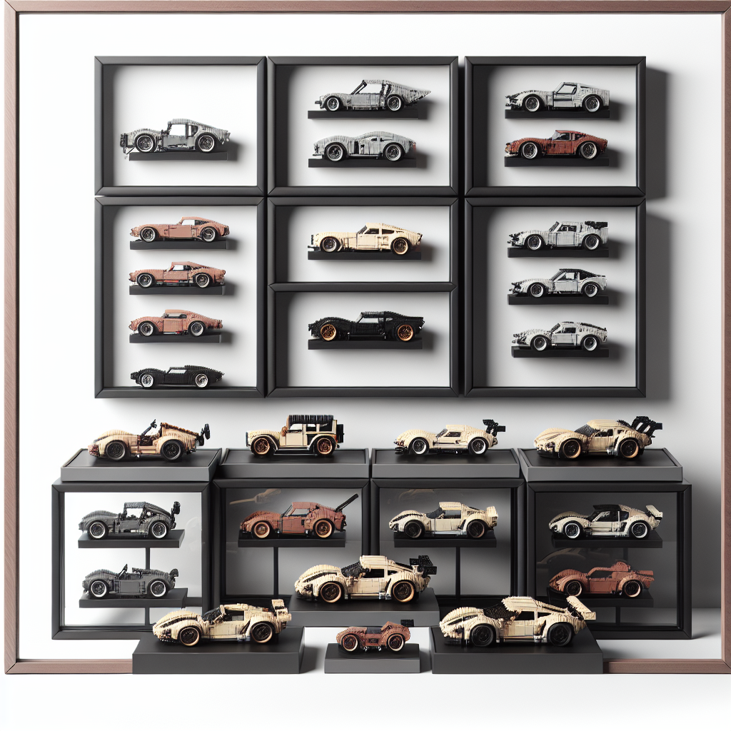 Protect and Showcase: The Best Display Frames for LEGO Cars