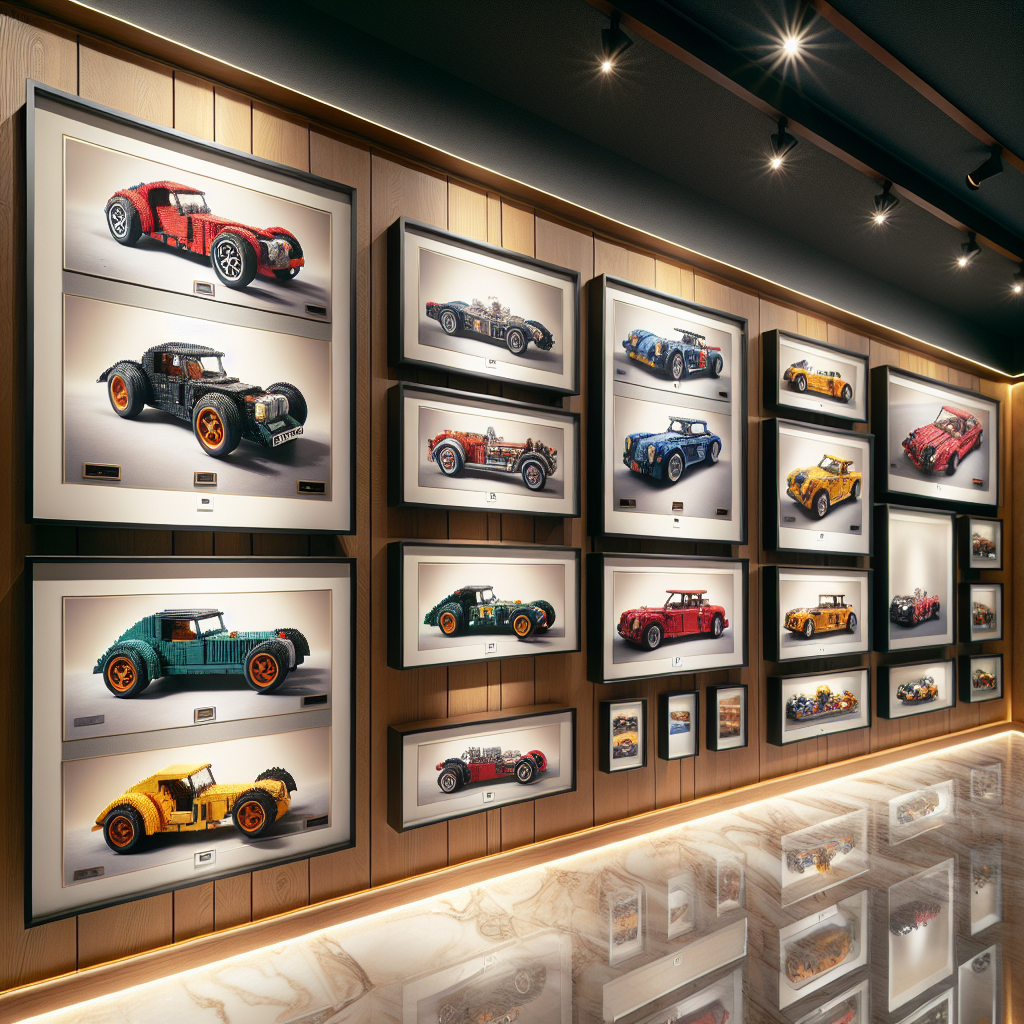 Protect and Showcase: The Best Display Frames for LEGO Cars