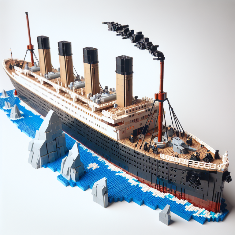 Reliving the Titanic Story Through LEGO Set 10294