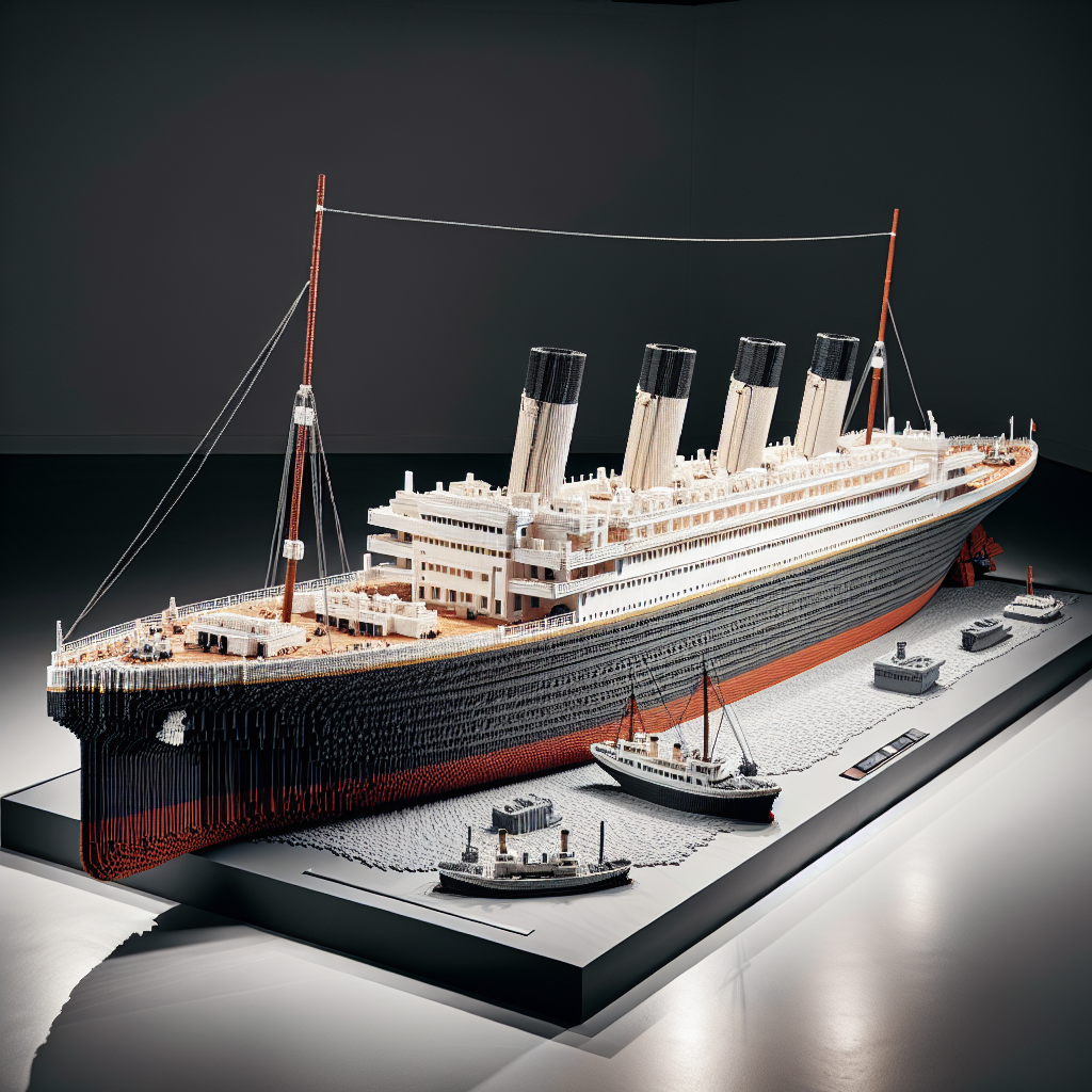 Showcasing the Grandeur of LEGO Titanic 10294: Display Tips and Tricks