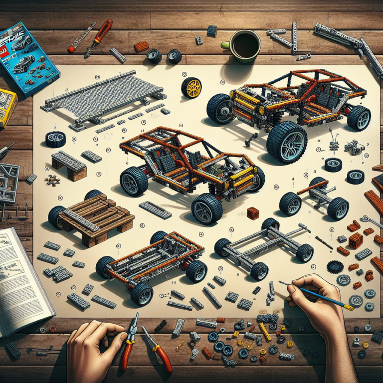 Starting from Scratch: How to Successfully Assemble a LEGO Technic Car