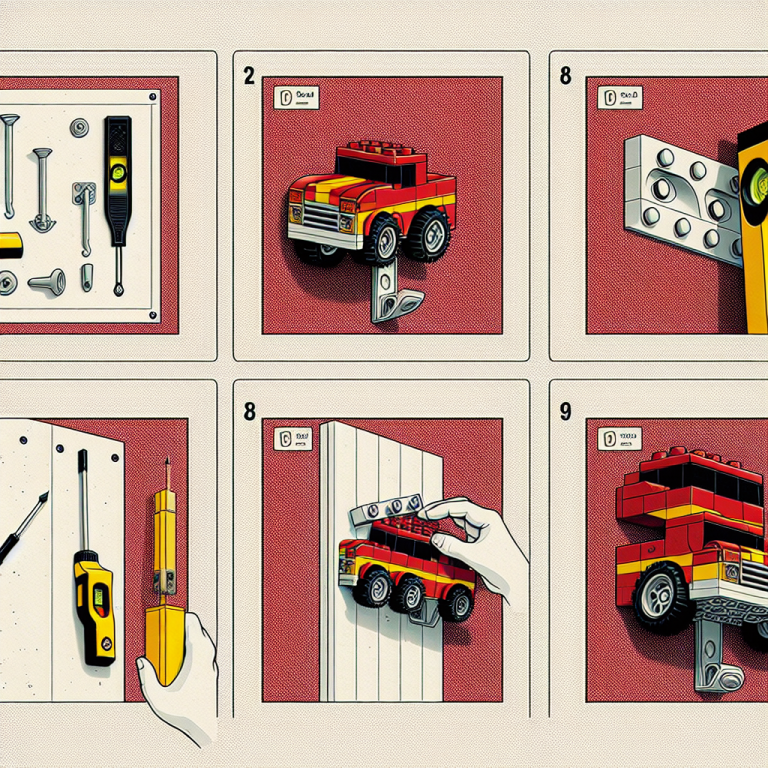 Step-by-Step Guide: How to Hang a LEGO Car on Your Wall Safely