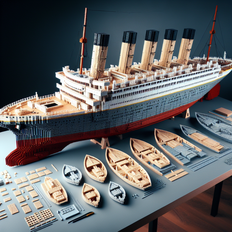 Step-by-Step Guide to Building the LEGO Titanic 10294