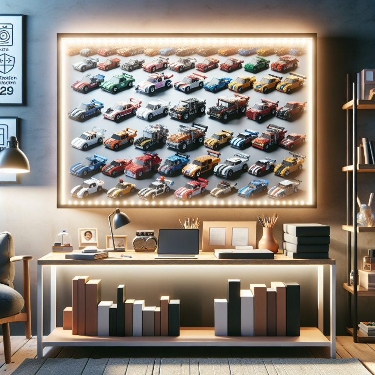 The Benefits of Using Display Frames for LEGO Car Collections