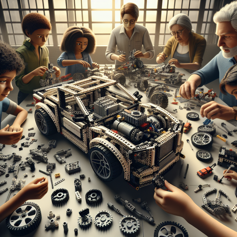 The Building Challenges of LEGO Technic Cars: Suitable for All Ages