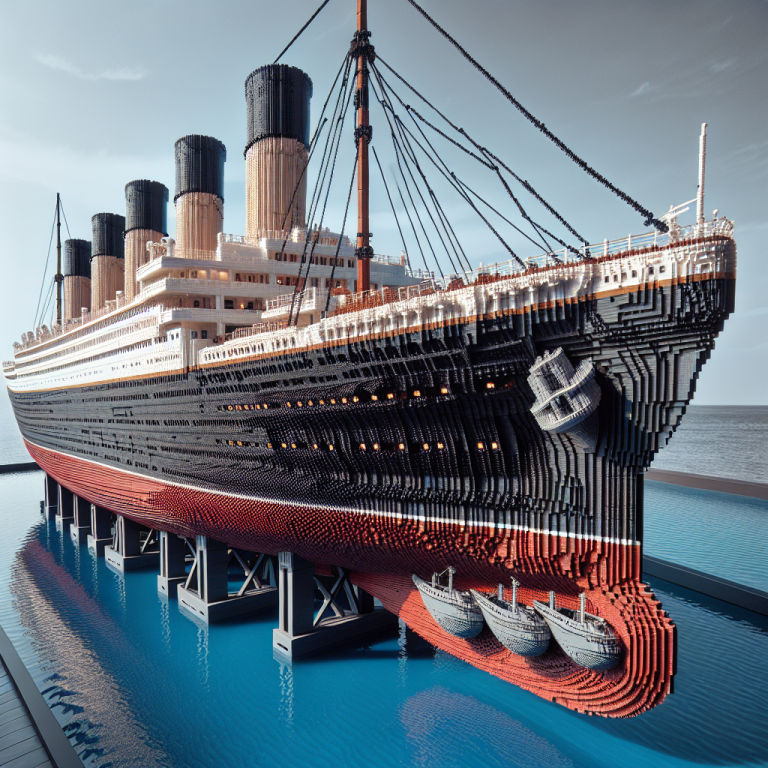 The Engineering Marvel of LEGO Titanic 10294