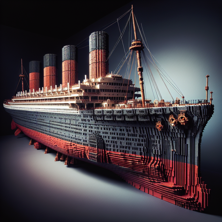 The Engineering Marvels of LEGO Titanic 10294