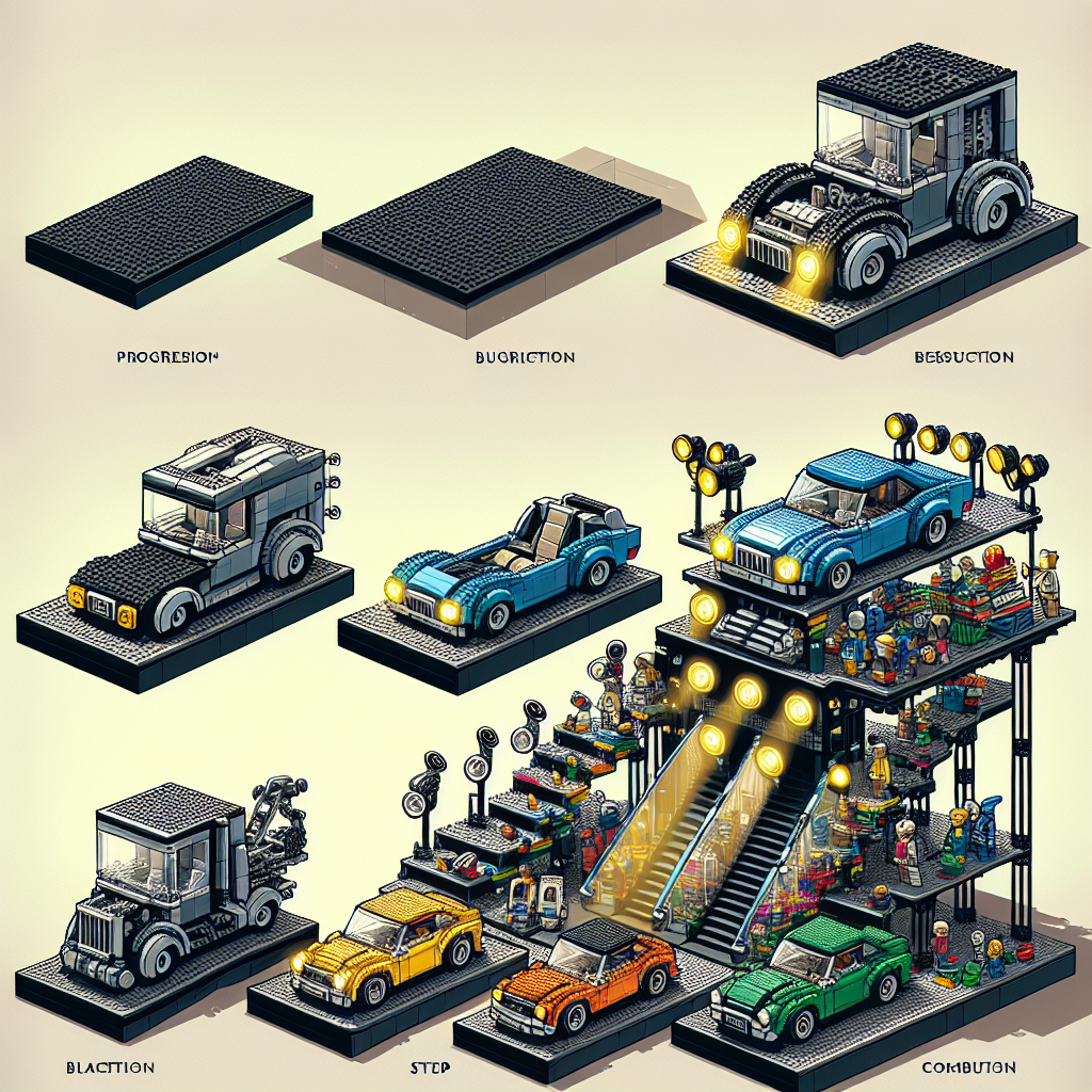 The Evolution of LEGO Car Display Frames: From Simple to Sophisticated