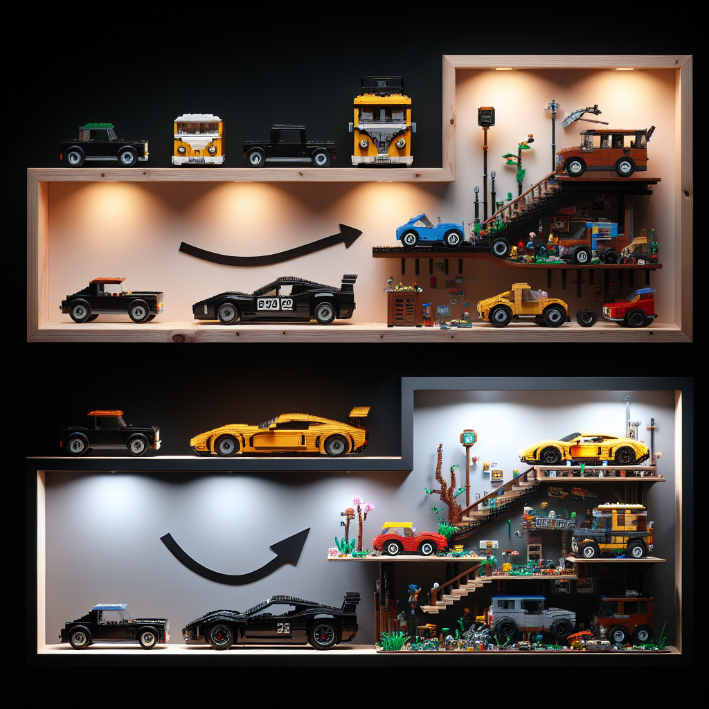 The Evolution of LEGO Car Display Frames: From Simple to Sophisticated